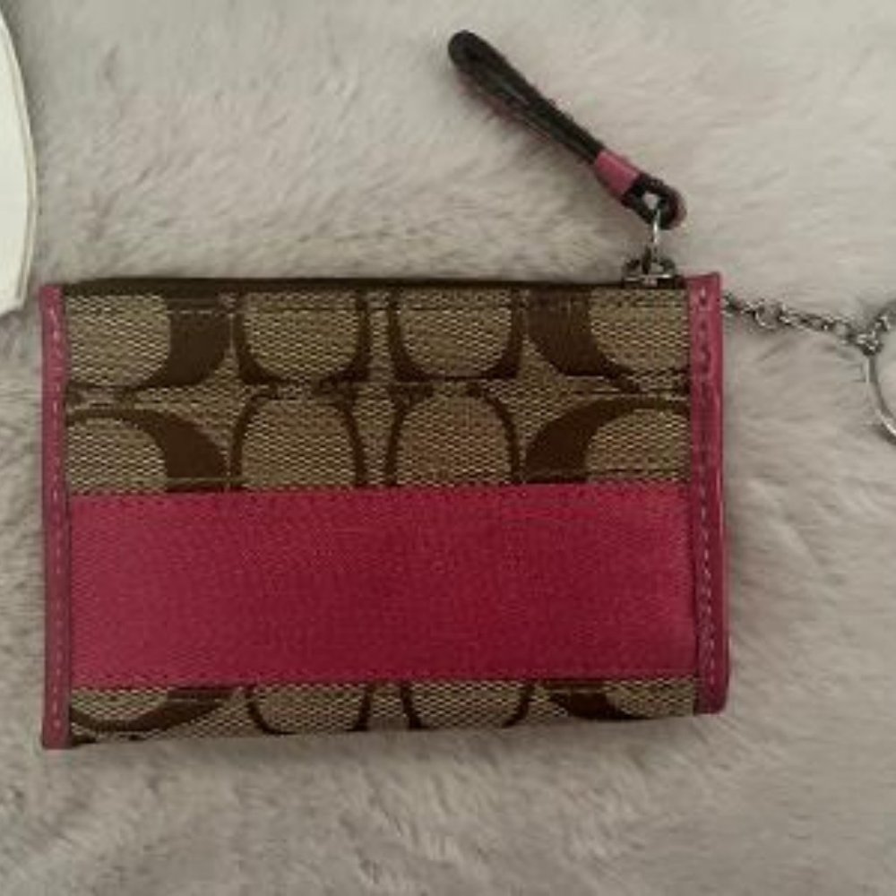 Coach wallet key chain - Never used, kept in box
